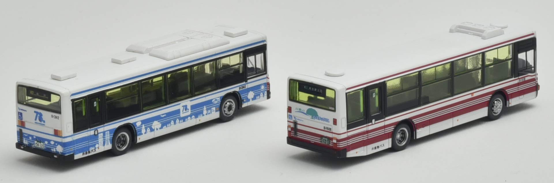 Tomytec 70th Anniversary Odakyu Bus Collection Set of 2 Diorama Supplies Limited Edition- Japan Figure Store - #1 Bring To You The Best Japanese Goods