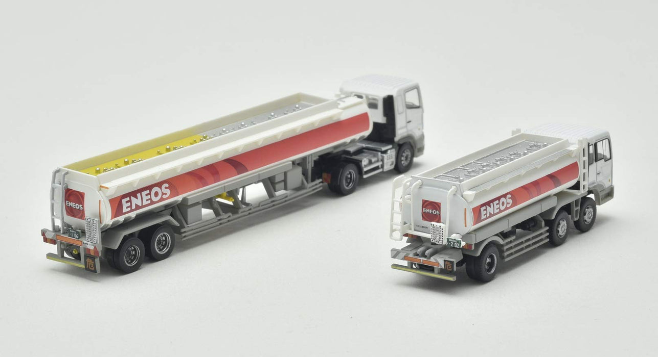 Tomytec Truck Collection - Limited Edition Eneos Tank Truck Set Diorama 313069- Japan Figure Store - #1 Bring To You The Best Japanese Goods