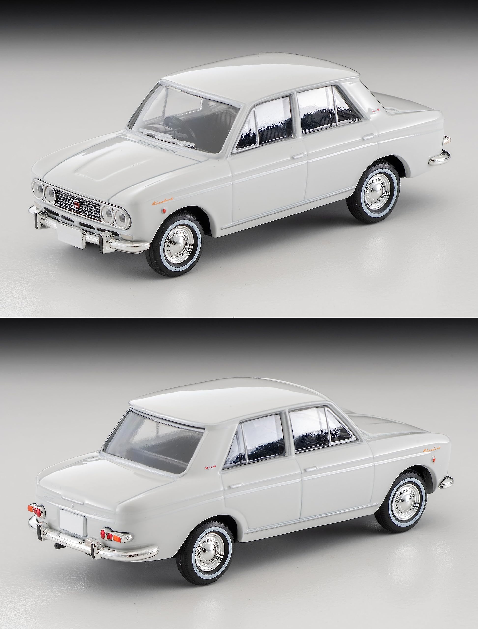 Tomytec Tomica Limited Vintage Datsun Bluebird 4 Door 1600Sss White Model- Japan Figure Store - #1 Bring To You The Best Japanese Goods