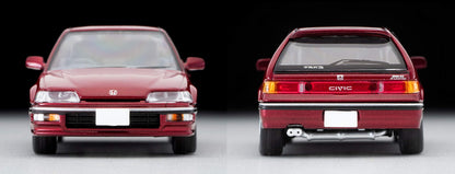 Tomytec Lv-N207b Tomica Limited Vintage 1/64 Honda Civic 25X S-Limited Red Metallic Car Toys- Japan Figure Store - #1 Bring To You The Best Japanese Goods