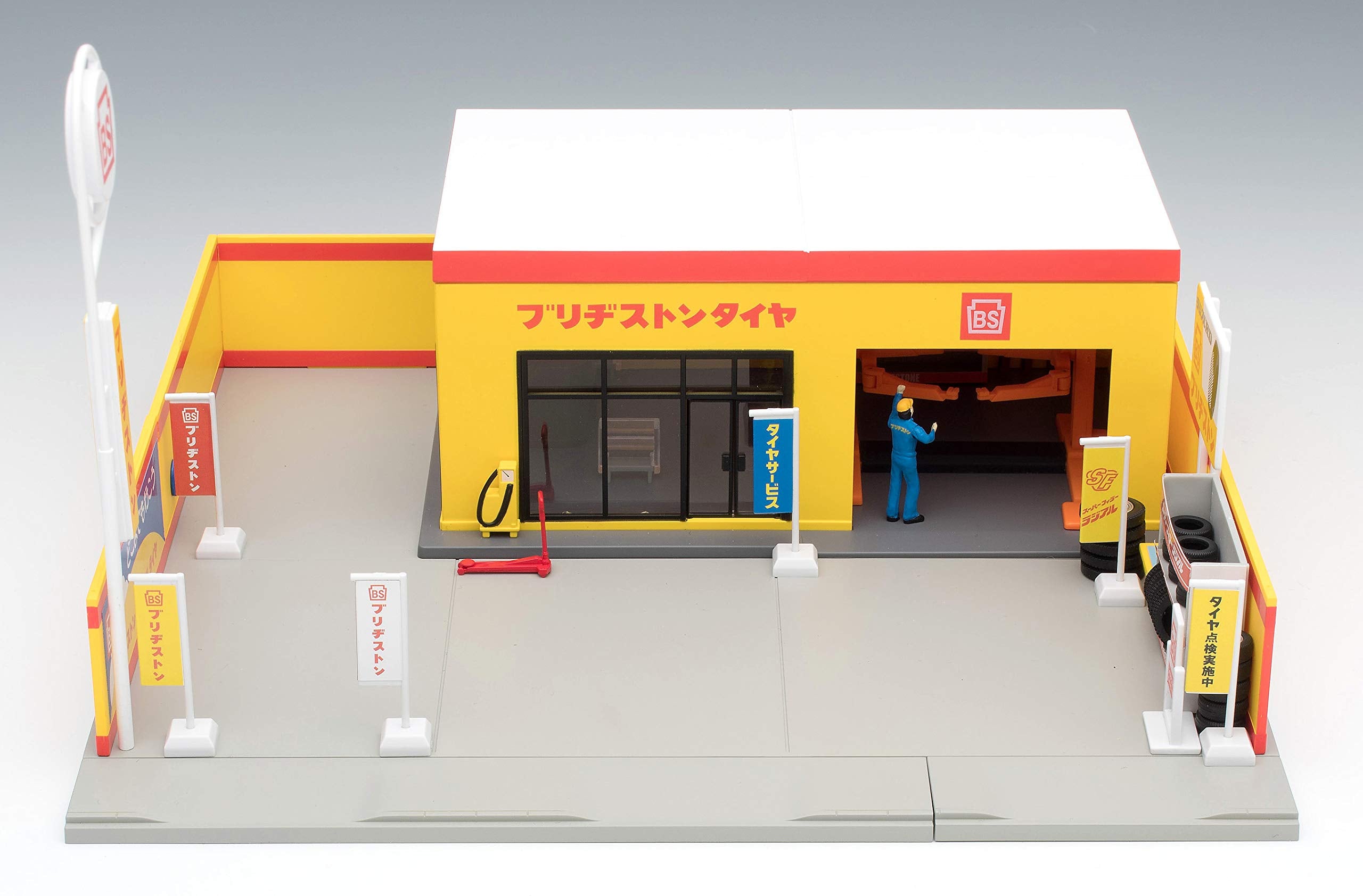 Tomytec Tomica Limited Vintage Tomicarama Vintage 05B Tire Stores (Bridgestone)1/64 Model Toys- Japan Figure Store - #1 Bring To You The Best Japanese Goods