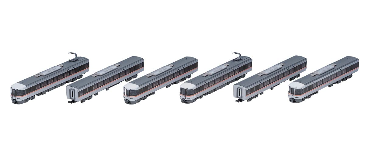 Tomytec 373 Series 6-Car Limited Express Train Set N Gauge Railway Model 98666- Japan Figure Store - #1 Bring To You The Best Japanese Goods