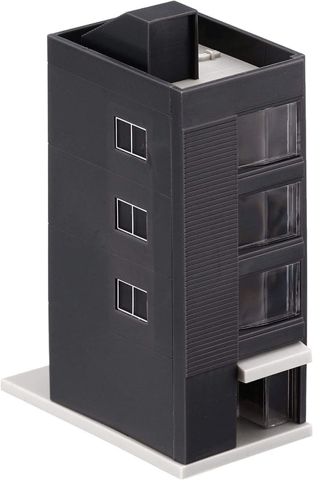 Tomytec Commercial Building A Dark Gray 4242 N Gauge Railway Model Supplies- Japan Figure Store - #1 Bring To You The Best Japanese Goods