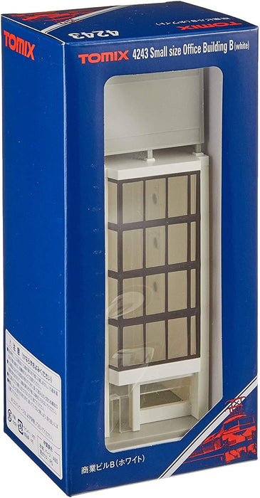 Tomytec Commercial Building B White Tomix N Gauge 4243 Railway Model Supplies- Japan Figure Store - #1 Bring To You The Best Japanese Goods