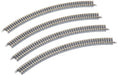 Tomytec Curved Rail C280-45 F Set of 4 - N Gauge 1851 Railway Model- Japan Figure Store - #1 Bring To You The Best Japanese Goods