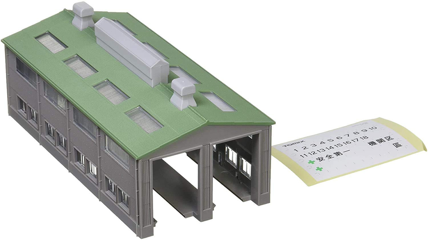 Tomytec Double Track Engine Shed 4212 N Gauge Railway Model Supplies- Japan Figure Store - #1 Bring To You The Best Japanese Goods