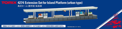 Tomytec Island Platform Urban Extension Part 4274 for N Gauge Railway Models- Japan Figure Store - #1 Bring To You The Best Japanese Goods