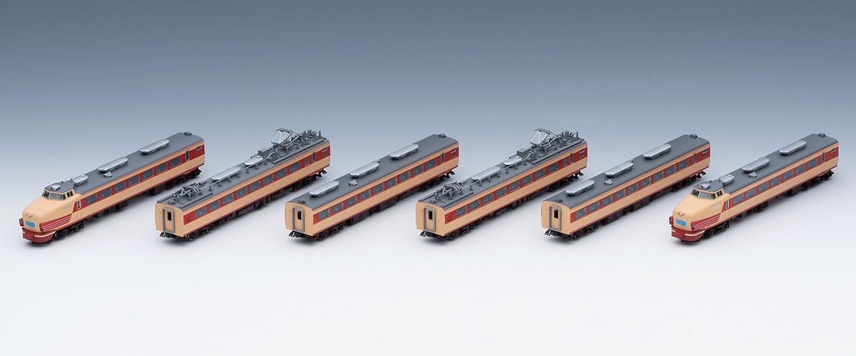 Tomytec Tomix N Gauge JNR 485 Series Basic Rail Model Train Set 98825- Japan Figure Store - #1 Bring To You The Best Japanese Goods