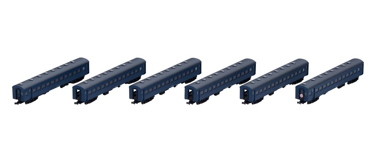 Tomytec Tomix N Gauge Oha 61 Series Blue 98779 JNR Railway Model Passenger Car- Japan Figure Store - #1 Bring To You The Best Japanese Goods