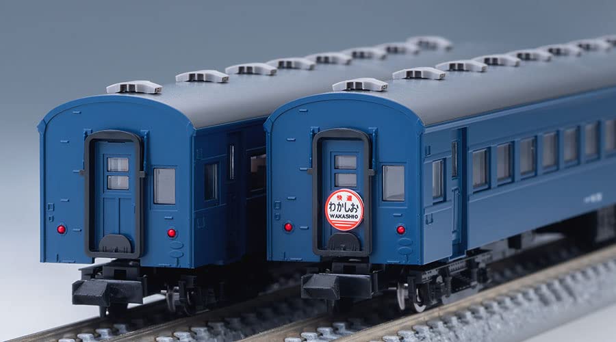 Tomytec Tomix N Gauge Oha 61 Series Blue 98779 JNR Railway Model Passenger Car- Japan Figure Store - #1 Bring To You The Best Japanese Goods