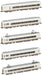 Tomytec Urban Liner Plus Model Train 21000 Series Kinki Nippon 5 Car Set- Japan Figure Store - #1 Bring To You The Best Japanese Goods