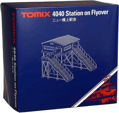 Tomytec New Hashigami Station Building Tomix N Gauge 4040 Railway Model- Japan Figure Store - #1 Bring To You The Best Japanese Goods
