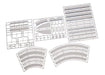 Tomytec Tomix N Gauge Mini Curve Road Kit 3079 Model Railway Supplies- Japan Figure Store - #1 Bring To You The Best Japanese Goods