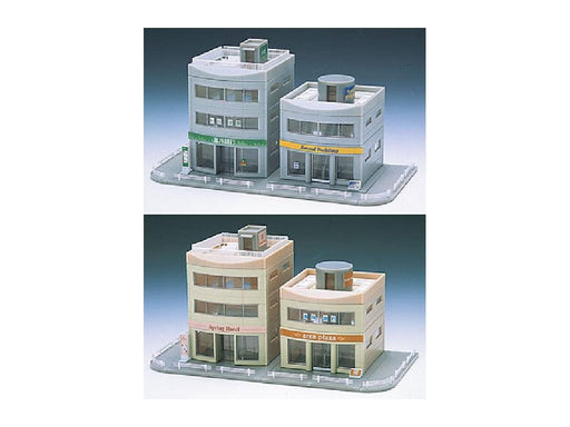 Tomytec Beige Round Building Set 4049 N Gauge Railway Model Supplies- Japan Figure Store - #1 Bring To You The Best Japanese Goods