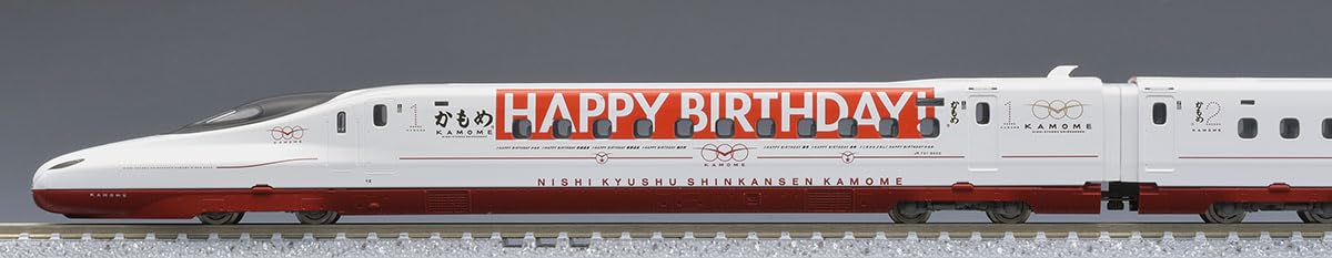 Tomytec N700S 8000 Series Nishi Kyushu Shinkansen Model Train Exclusive One Day Birthday Edition- Japan Figure Store - #1 Bring To You The Best Japanese Goods