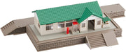 Tomytec Green Wooden Station Building Set N Gauge 4202 Railway Model- Japan Figure Store - #1 Bring To You The Best Japanese Goods