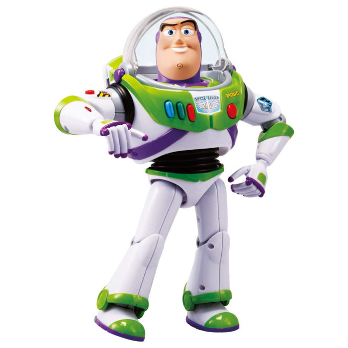 TAKARA TOMY Disney Toy Story Real Size Talking Figure Buzz Lightyear Remix Version- Japan Figure Store - #1 Bring To You The Best Japanese Goods