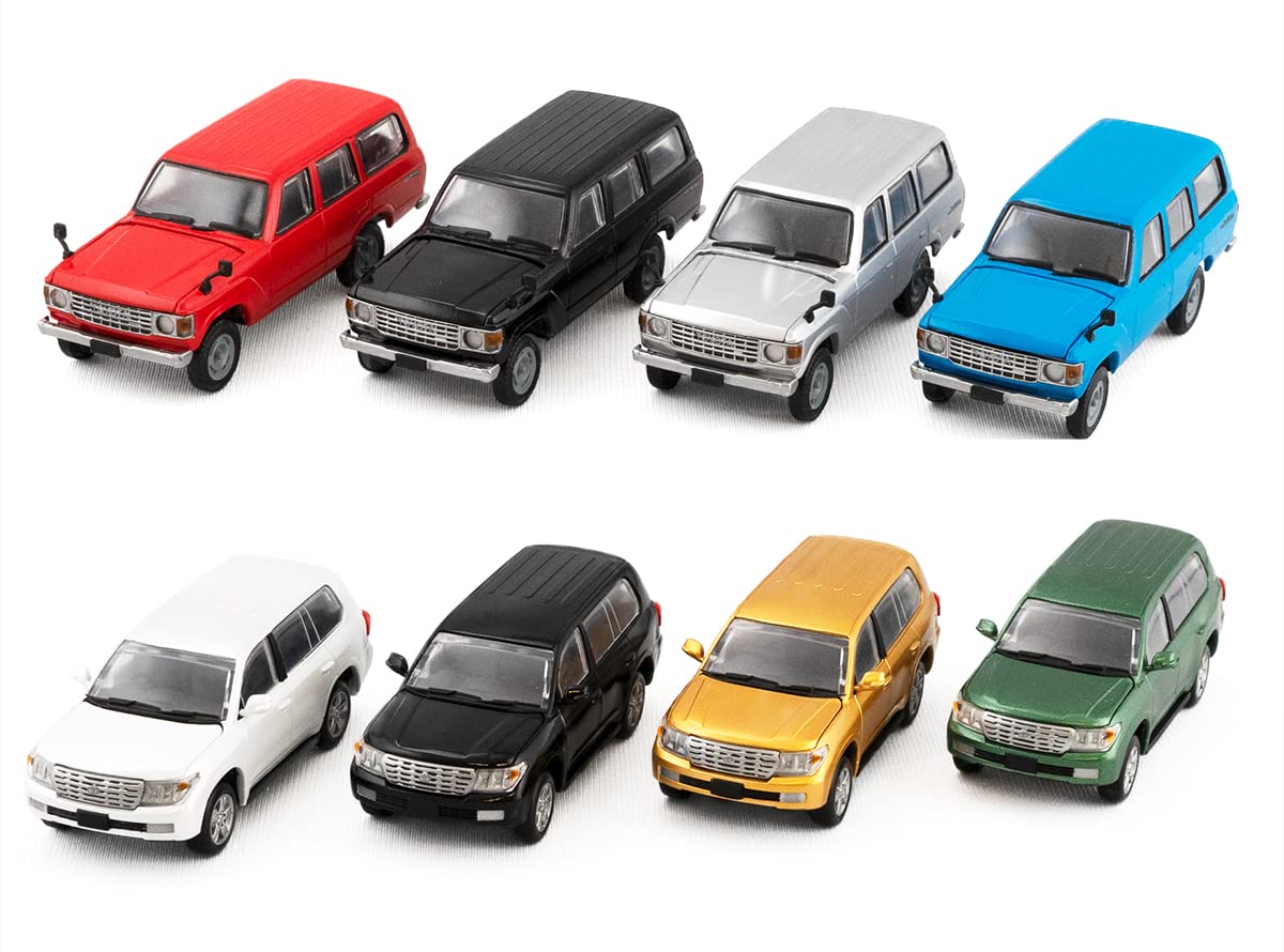 F-TOYS 1/64 Toyota Land Cruiser Collection 10 Pack Complete Box- Japan Figure Store - #1 Bring To You The Best Japanese Goods