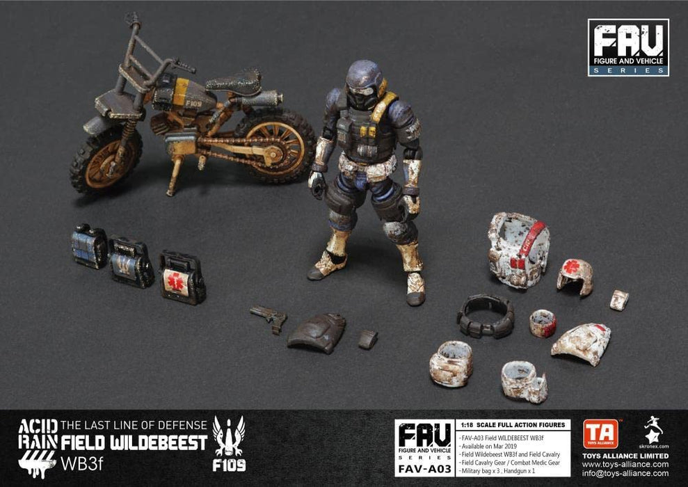 Toys Alliance Japan Acid Rain Fav A03 Wild Beast Wb3F 1/18 Scale Action Figure- Japan Figure Store - #1 Bring To You The Best Japanese Goods