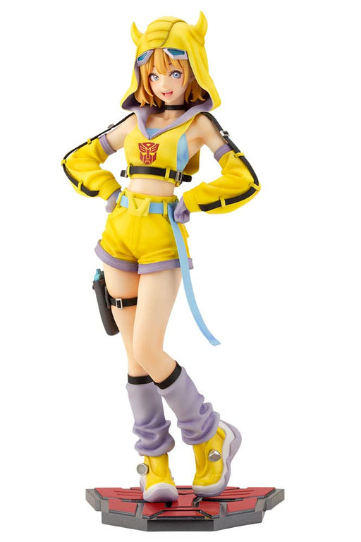 Kotobukiya Transformers Bumblebee Elegant Girl Sculpture- Japan Figure Store - #1 Bring To You The Best Japanese Goods