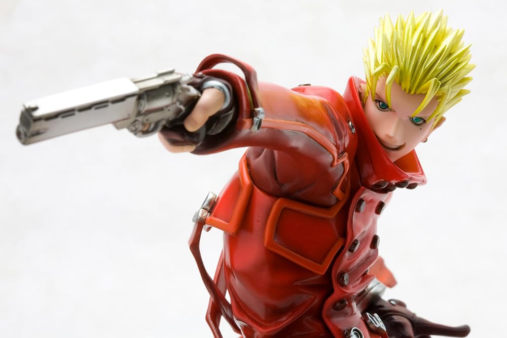 Kotobukiya Trigun Movie Artfx J Vash Stampede 1/8 Scale PVC Painted Figure Renewal- Japan Figure Store - #1 Bring To You The Best Japanese Goods