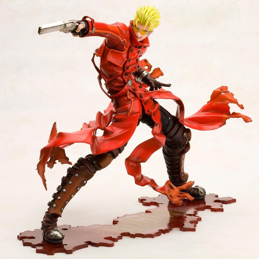 Kotobukiya Trigun Movie Artfx J Vash Stampede 1/8 Scale PVC Painted Figure Renewal- Japan Figure Store - #1 Bring To You The Best Japanese Goods