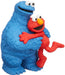 MEDICOM Udf Sesame Street Series 2 Elmo & Cookie Monster Figure- Japan Figure Store - #1 Bring To You The Best Japanese Goods