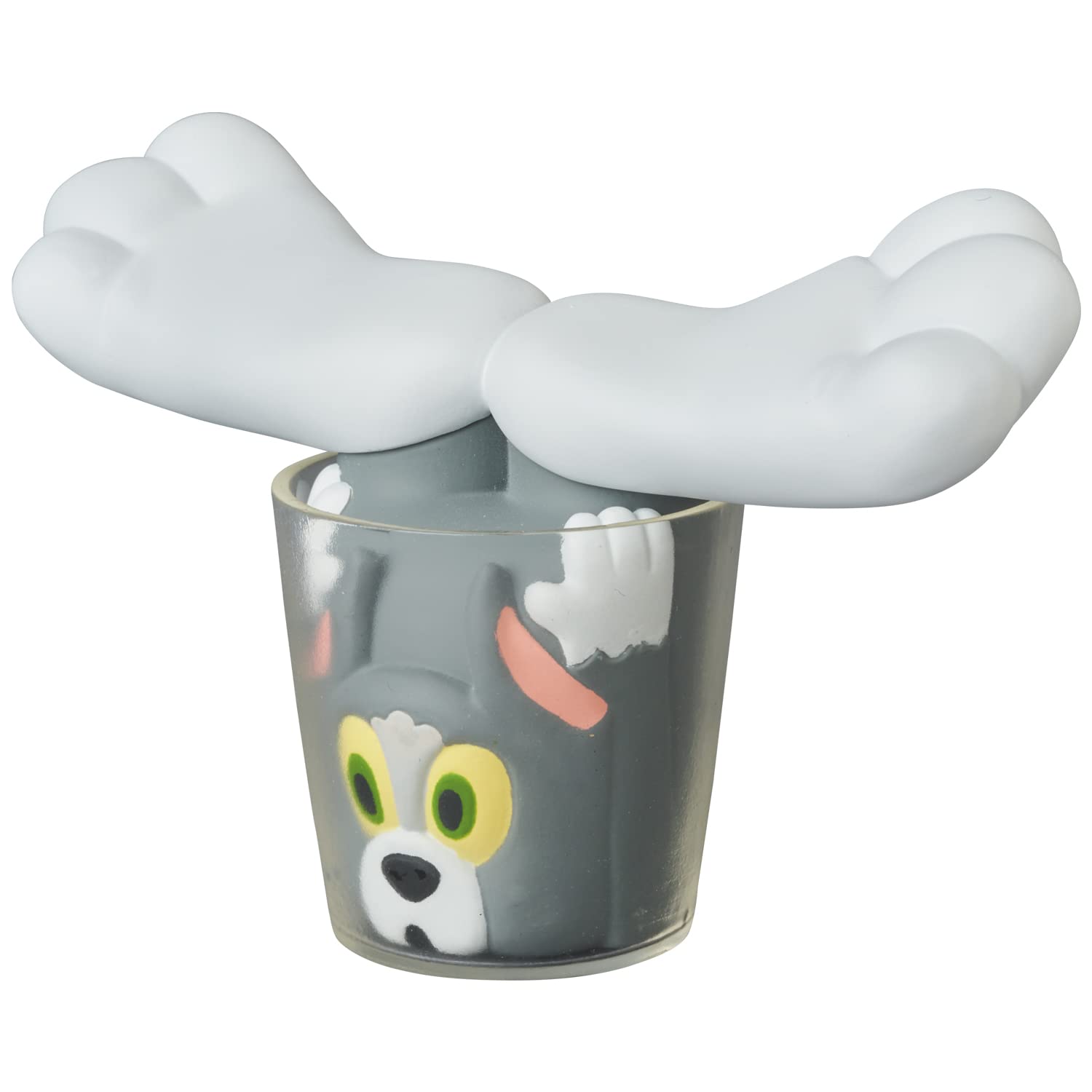MEDICOM Udf Tom And Jerry Series 3 Tom Runaway To Glass Cup Figure- Japan Figure Store - #1 Bring To You The Best Japanese Goods