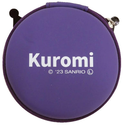 Unique Japan Round Accessory Case Sr-0065Kr Kuromi- Japan Figure Store - #1 Bring To You The Best Japanese Goods