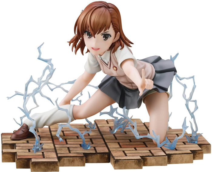 Union Creative A Certain Scientific Railgun T Mikoto Misaka Non-Scale Pvc Abs Painted Complete Figure- Japan Figure Store - #1 Bring To You The Best Japanese Goods