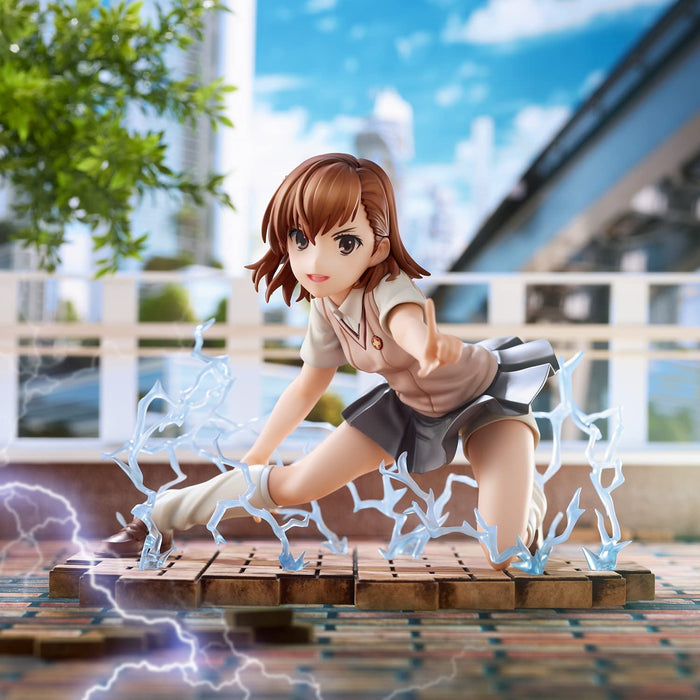 Union Creative A Certain Scientific Railgun T Mikoto Misaka Non-Scale Pvc Abs Painted Complete Figure- Japan Figure Store - #1 Bring To You The Best Japanese Goods
