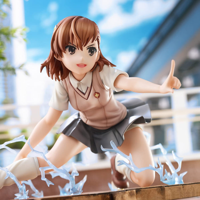 Union Creative A Certain Scientific Railgun T Mikoto Misaka Non-Scale Pvc Abs Painted Complete Figure- Japan Figure Store - #1 Bring To You The Best Japanese Goods