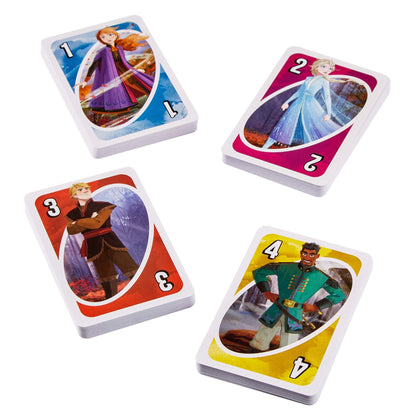 Mattel Uno Frozen 2 Game with Special Force of Nature Rule Card Gkd76- Japan Figure Store - #1 Bring To You The Best Japanese Goods