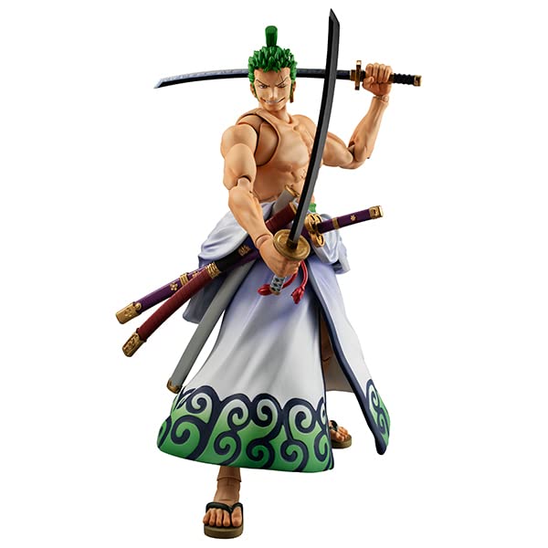 Variable Action Heroes One Piece Zoro Juro Approximately 180Mm Pvc Painted Movable Figure- Japan Figure Store - #1 Bring To You The Best Japanese Goods