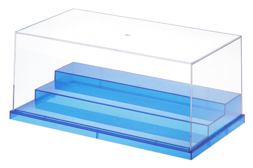 WAVE Materials Tc034 Plastic Clear Case For Display Models T-Case Stage Translucence Blue L- Japan Figure Store - #1 Bring To You The Best Japanese Goods