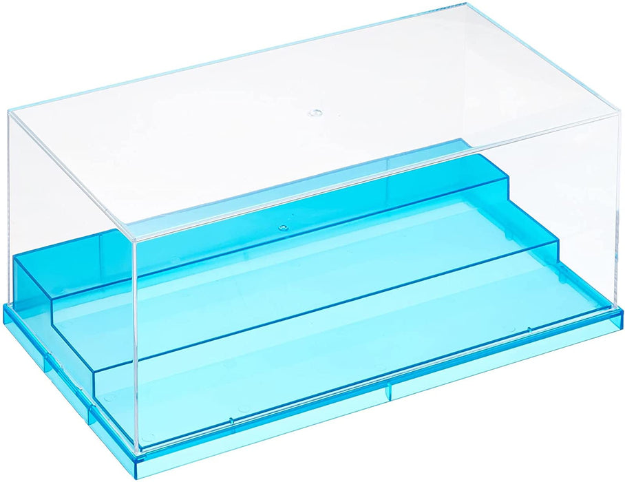 WAVE Materials Tc034 Plastic Clear Case For Display Models T-Case Stage Translucence Blue L- Japan Figure Store - #1 Bring To You The Best Japanese Goods