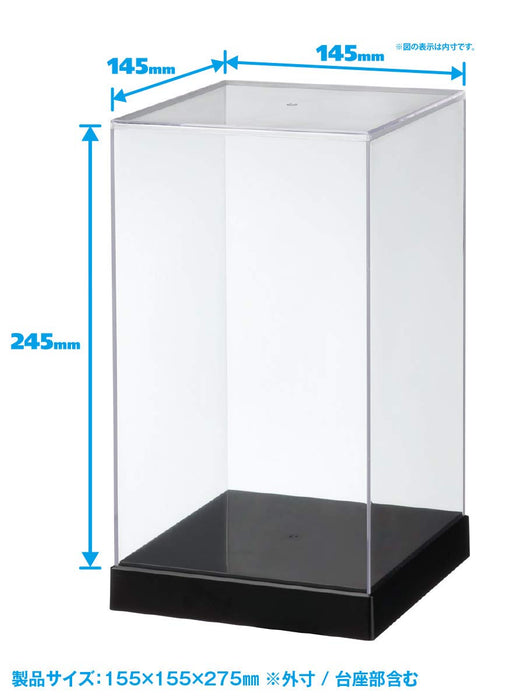 WAVE T Case Vl Basic Black Display Case- Japan Figure Store - #1 Bring To You The Best Japanese Goods