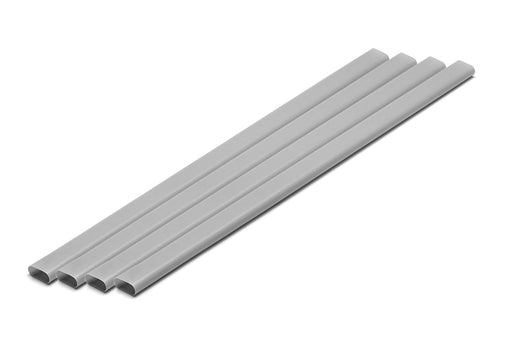 Wave OM-424 Plastic Gray 6x12mm Pipe 4pcs Hobby Material- Japan Figure Store - #1 Bring To You The Best Japanese Goods