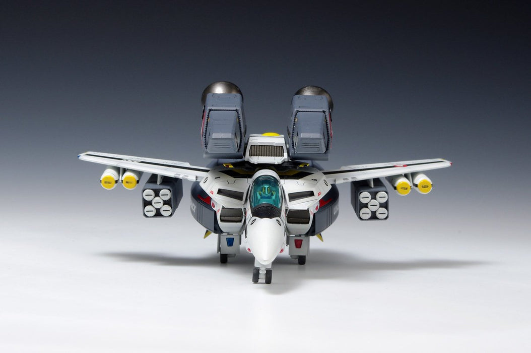 Wave Super Dimension Fortress Macross Vf-1S Super Valkyrie Fighter Roy Focker Specifications 1/100 Scale Plastic Model Mc062- Japan Figure Store - #1 Bring To You The Best Japanese Goods