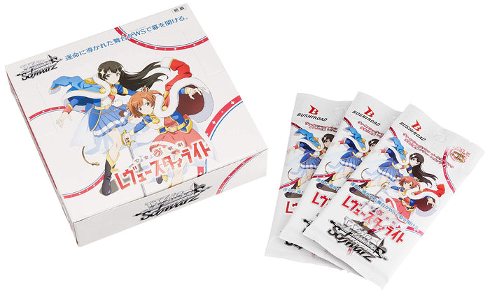 Bushiroad Weiss Schwarz Revue Starlight Booster Box Box for Shojo Kageki- Japan Figure Store - #1 Bring To You The Best Japanese Goods