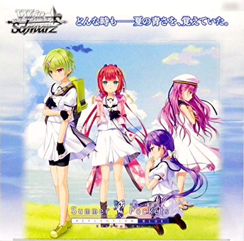 Bushiroad Weiss Schwarz Reflection Blue Summer Pockets Booster Box Box- Japan Figure Store - #1 Bring To You The Best Japanese Goods