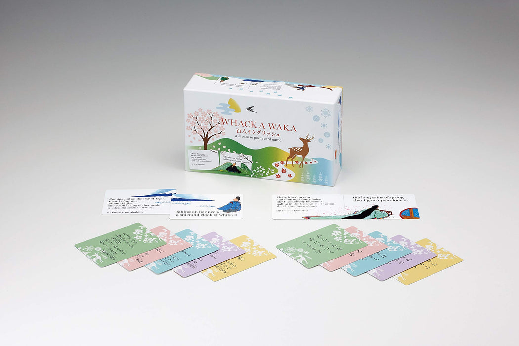KAWADA Whack A Waka A Japanese Poem Card Game- Japan Figure Store - #1 Bring To You The Best Japanese Goods