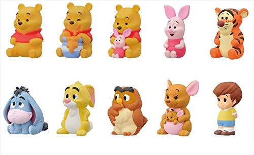 Winnie The Pooh Soft Vinyl Puppet Mascot Box Of 10- Japan Figure Store - #1 Bring To You The Best Japanese Goods