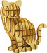 A-ZONE Wooden Art Ki-Gu-Mi Cat- Japan Figure Store - #1 Bring To You The Best Japanese Goods