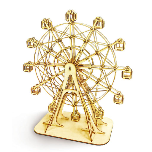 A-ZONE Wooden Art Ki-Gu-Mi Ferris Wheel- Japan Figure Store - #1 Bring To You The Best Japanese Goods