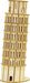 A-ZONE Wooden Art Ki-Gu-Mi Leaning Tower Of Pisa- Japan Figure Store - #1 Bring To You The Best Japanese Goods