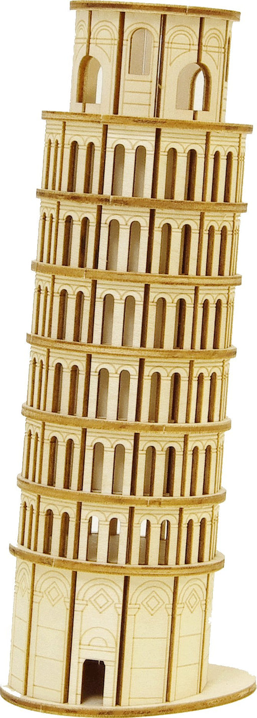 A-ZONE Wooden Art Ki-Gu-Mi Leaning Tower Of Pisa- Japan Figure Store - #1 Bring To You The Best Japanese Goods