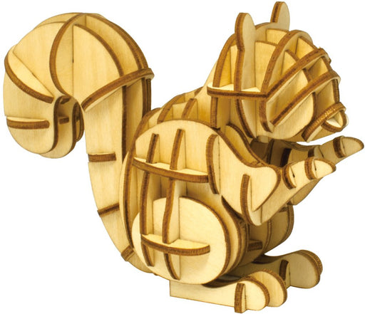 A-ZONE Wooden Art Ki-Gu-Mi Squirrel- Japan Figure Store - #1 Bring To You The Best Japanese Goods