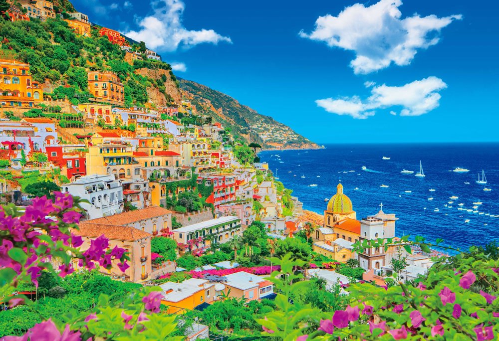 Beverly Jigsaw Puzzle M81-850 Amalfi Coast Italy (1000 S-Pieces) Beautiful Scene Puzzle- Japan Figure Store - #1 Bring To You The Best Japanese Goods