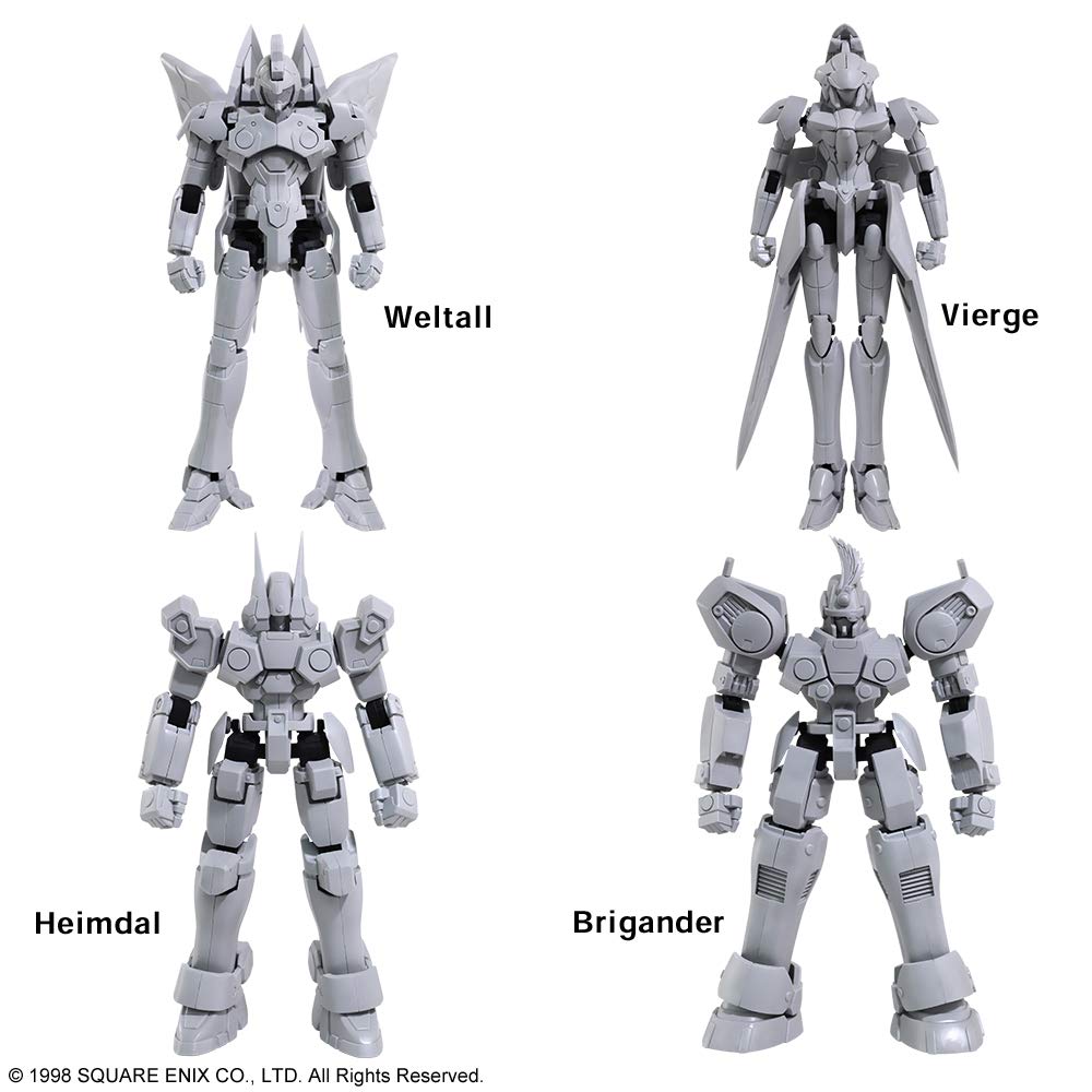 Xenogears Structure Arts 1/144 Scale Plastic Model Kit Series Vol.1 Box Product 1 Box = 4 Pieces All 4 Types- Japan Figure Store - #1 Bring To You The Best Japanese Goods